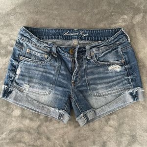 American Eagle Distressed Shorts
